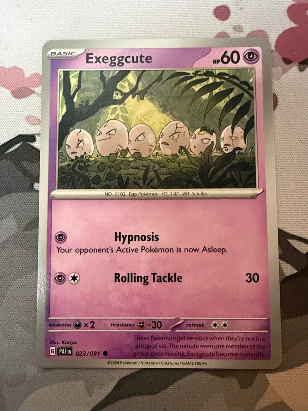 Exeggcute & Exeggutor Evolution Lot | 5 Pokémon Cards | ✨5/$25✨